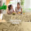 Wachstuch Tischdecke abwaschbar Meterware Wachstuchdecke Breite 140cm Gold