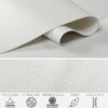 Kunstleder Meterware Leder Stoff Lederimitat 140cm Breit Schneeweiß