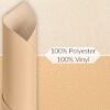 Kunstleder Meterware Leder Stoff Lederimitat 140cm Breit Beige