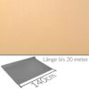 Kunstleder Meterware Leder Stoff Lederimitat 140cm Breit Beige