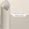Kunstleder Meterware Leder Stoff Lederimitat 140cm Breit Beigegrau – 100x140cm