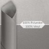 Kunstleder Meterware Leder Stoff Lederimitat 140cm Breit Grau – 100x140cm