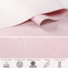 Kunstleder Meterware Leder Stoff Lederimitat 140cm Breit Pink
