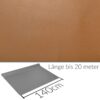 Kunstleder Meterware Leder Stoff Lederimitat 140cm Breit Senf – 100x140cm
