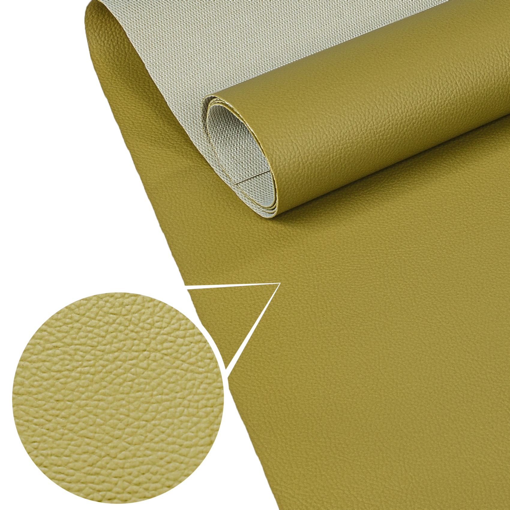 PPMOON31_11-1 Kunstleder Meterware Leder Stoff Lederimitat 140cm Breit Pistazie – 100x140cm