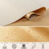 Kunstleder Meterware Leder Stoff Lederimitat 140cm Breit Gold Metallic