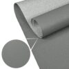 Kunstleder Meterware Leder Stoff Lederimitat 140cm Breit Dunkelgrau – 100x140cm
