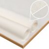 Tischschoner Tischpolster Tischdeckenunterlage Glatt Weiß 1,5mm Molton Viesrücken Meterware 20m – 100x140cm