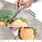 Küchenläufer waschbar Küchenteppich rutschfest Sprinty Cavolfiore 52cm Breite