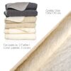 Kuscheldecke Tagesdecke Baumwolle Dralon Decke Premium Wohndecke Uni