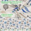 Stoff Tischdecke abwaschbar Tischwäsche Textil Tischtuch Baumwolle Polyester Maritim Outdoor Tischdecke Gartentischdecke