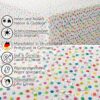 Stoff Tischdecke abwaschbar Tischwäsche Textil Tischtuch Baumwolle Polyester Mimi Outdoor Tischdecke Gartentischdecke – 90x130cm, Schnittkante