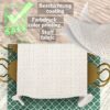 Stoff Tischdecke abwaschbar Tischwäsche Textil Tischtuch Baumwolle Polyester Mimi Outdoor Tischdecke Gartentischdecke – 90x130cm, Schnittkante