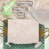 Stoff Tischdecke abwaschbar Tischwäsche Textil Tischtuch Baumwolle Polyester Japondi Beige Outdoor Tischdecke Gartentischdecke – 90x130cm, Schnittkante