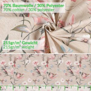 Stoff Tischdecke abwaschbar Tischwäsche Textil Tischtuch Baumwolle Polyester Kalibri Outdoor Tischdecke Gartentischdecke