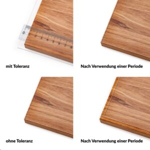 Tischfolie transparent Tischdecke Tischschutzfolie durchsichtig 1,5mm Tischschutz mit Motiv Blume bedruckt