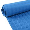 Gummimatte Meterware Noppenmatte Gummi Gummiläufer TPE Geruchsarm Bodenbelag Blau 3mm Stark 100 cm Breite