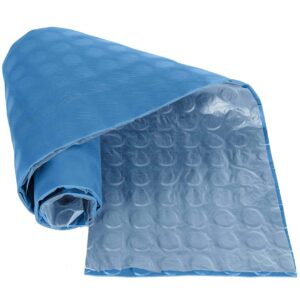 Gummimatte Meterware Noppenmatte Gummi Gummiläufer TPE Geruchsarm Bodenbelag Blau 3mm Stark 100 cm Breite