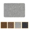 ANRO Schmutzfangmatte Sauberlaufmatte Schmutzfangläufer Teppich Läufer Flur STRIBET Mehrfarbig – Grau, 40x60cm