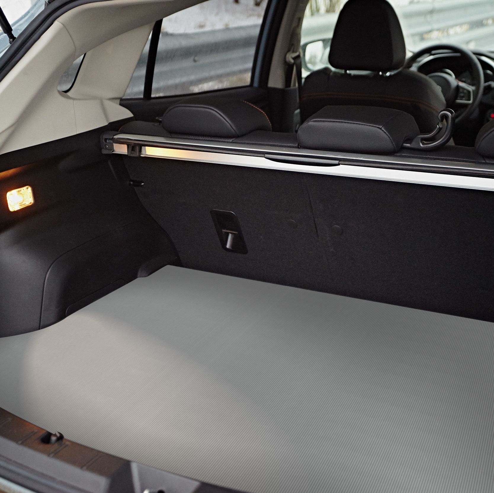 Gummimatte Gummiläufer Feinriefen Grau 3mm 100cm Breit auf TPE, Geruchslos – Bodenbelag, Bodenmatte – 100x100cm