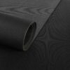 Gummimatte Gummiläufer Feinriefen Schwarz 3mm 100cm Breit auf TPE, Geruchslos – Bodenbelag, Bodenmatte