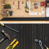 Gummimatte Gummiläufer Feinriefen Schwarz 3mm 100cm Breit auf TPE, Geruchslos – Bodenbelag, Bodenmatte