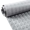 Gummimatte Meterware TPE Noppen Bodenbelag Gummiläufer Geruchsarm Grau 3mm Stark 100 cm Breite – 50 x 100cm