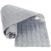 Gummimatte Meterware TPE Noppen Bodenbelag Gummiläufer Geruchsarm Grau 3mm Stark 100 cm Breite – 50 x 100cm