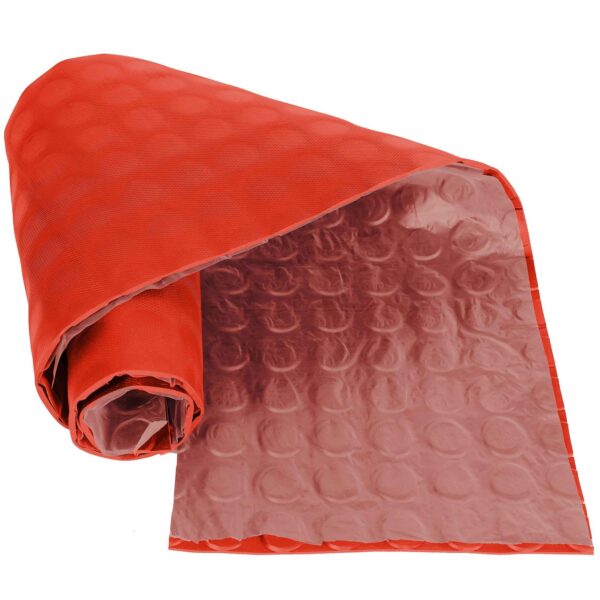 Gummiläufer Antirutsch Premium TPE Geruchsarm Bodenbelag Noppen Muster Rot 3mm Stark 100 cm Breite – 50 x 100cm