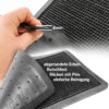 VROL-034-058_40-jpg Gummimatte Türvorleger Fußabtreter Gummi Türmatte mit Noppen Schwarz – 34x58cm