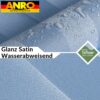 Duschvorhang Badewanne Textil Badezimmervorhang mit Ringen waschbar 5 Farben 3 Größen