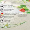 Wachstuch Tischdecke abwaschbar Wachstischdecke Meterware Rechteck Erdbeeren Outdoor Tischdecke Gartentischdecke