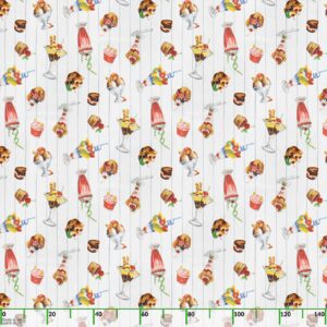 Wachstuch Tischdecke abwaschbar Wachstischdecke Meterware Rechteck Eiscafe Outdoor Tischdecke Gartentischdecke