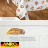 Wachstuch Tischdecke abwaschbar Wachstischdecke Meterware Rechteck Eiscafe Outdoor Tischdecke Gartentischdecke