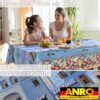 Wachstuch Tischdecke abwaschbar Wachstischdecke Meterware Fischerufer Outdoor Tischdecke Gartentischdecke