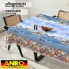 Wachstuch Tischdecke abwaschbar Wachstischdecke Meterware Fischerufer Outdoor Tischdecke Gartentischdecke