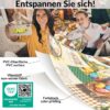 Wachstuch Tischdecke abwaschbar Ostertischdecke Ostara Outdoor Tischdecke Gartentischdecke