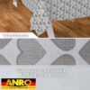 Wachstuch Tischdecke abwaschbar Wachstischdecke Meterware Herz Grau Outdoor Tischdecke Gartentischdecke