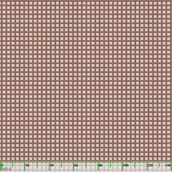 Wachstuch Tischdecke abwaschbar Wachstischdecke Meterware Karo Beige Outdoor Tischdecke Gartentischdecke – 90x130cm, Schnittkante