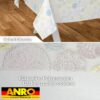 Wachstuch Tischdecke abwaschbar Wachstischdecke Meterware Rechteck Spitzen Outdoor Tischdecke Gartentischdecke