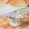 Tischset Platzset Platzdeckchen abwaschbar Tischuntersetzer PVC hitzebeständig 30x45cm – Holzoptik Geometrie Beige