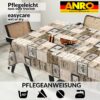 Tischdecke abwaschbar Stofftischdecke Gartentischdecke Textil Tischtuch Tafeldecke Meterware Wein