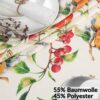 Tischdecke abwaschbar Stofftischdecke Gartentischdecke Textil Tischtuch Tafeldecke Meterware Istria