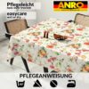 Tischdecke abwaschbar Stofftischdecke Gartentischdecke Textil Tischtuch Tafeldecke Meterware Istria