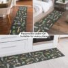Küchenläufer waschbar Textil + PVC Küchenteppich rutschfest Sprinty Indonesia Mattone Rot 50cm Breit