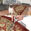 Küchenläufer waschbar Textil + PVC Küchenteppich rutschfest Sprinty Dune Mehrfarbig 50cm Breit