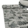 Küchenläufer waschbar Textil + PVC Küchenteppich rutschfest Sprinty Mehrfarbig 50cm Breit