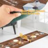 Küchenläufer waschbar Textil + PVC Küchenteppich rutschfest Sprinty Gelati Mehrfarbig 50cm Breit