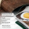 Küchenläufer waschbar Textil + PVC Küchenteppich rutschfest Sprinty Gelati Mehrfarbig 50cm Breit
