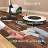 Küchenläufer waschbar Textil + PVC Küchenteppich rutschfest Sprinty Gelati Mehrfarbig 50cm Breit